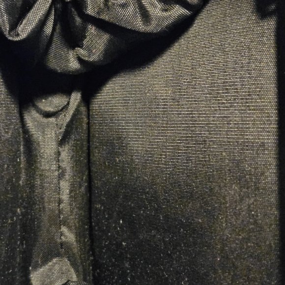 Small Silver Sparkle Evening Wear Handbag Clutch Purse Rhinestone Closure - Picture 5 of 5